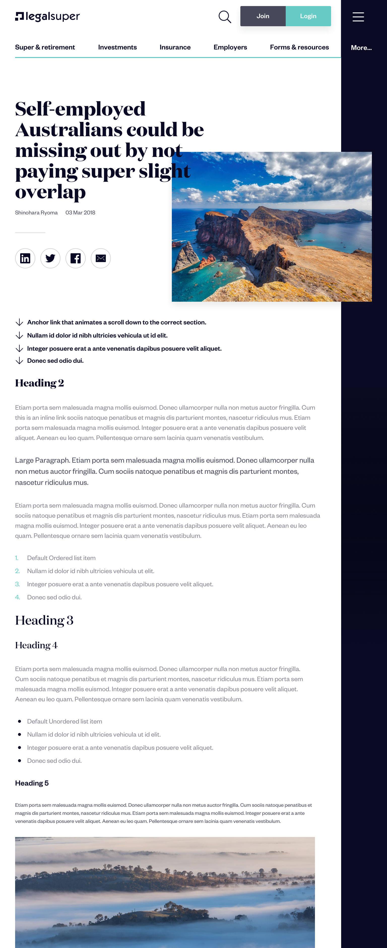 Blog Detail (Tablet) @2x